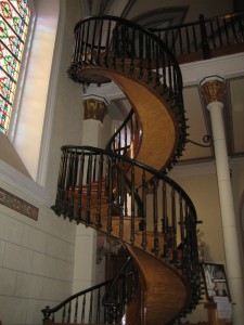 Miraculous Staircase In Loretto Chapel